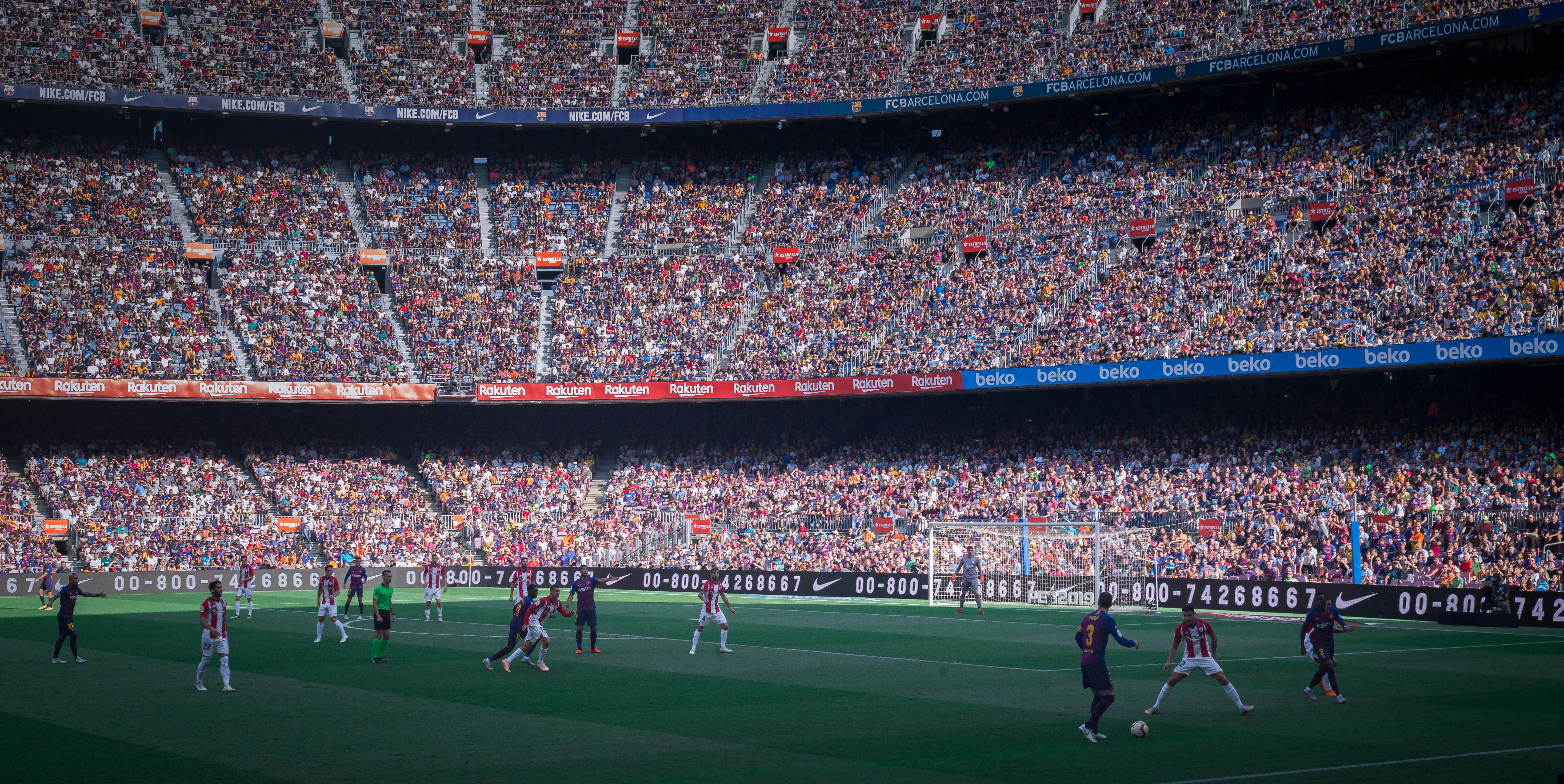 Barcelona vs Girona at Camp Nou